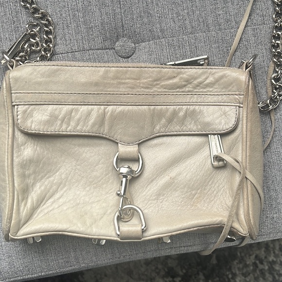 Rebecca Minkoff Grey Leather Crossbody - Picture 2 of 6